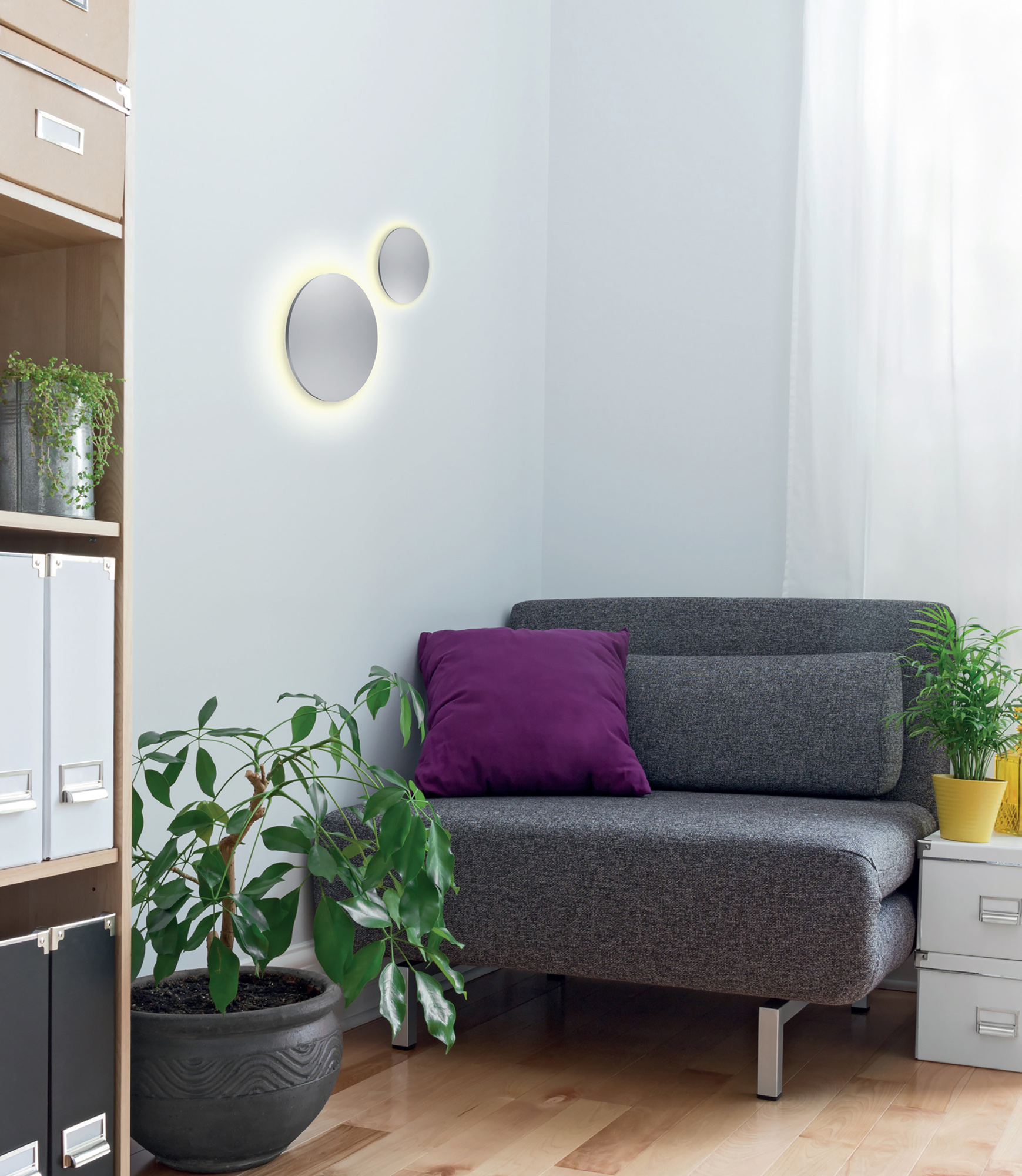 Bora Bora Silver Wall Lights Mantra Fusion Wall Washers Bora Bora Silver Wall Lights Mantra Fusion Wall Washers